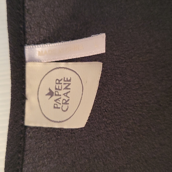 Women's Black Sheer Blouse - Picture 2 of 4